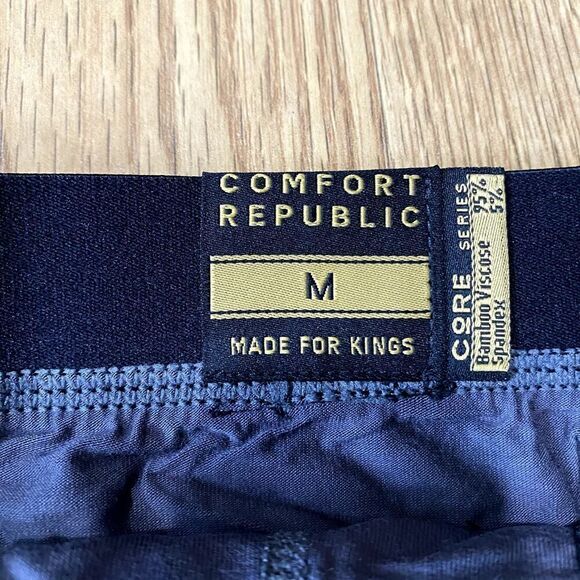 Comfort Republic Bamboo Brief Underwear Gray Medium - Picture 4 of 6